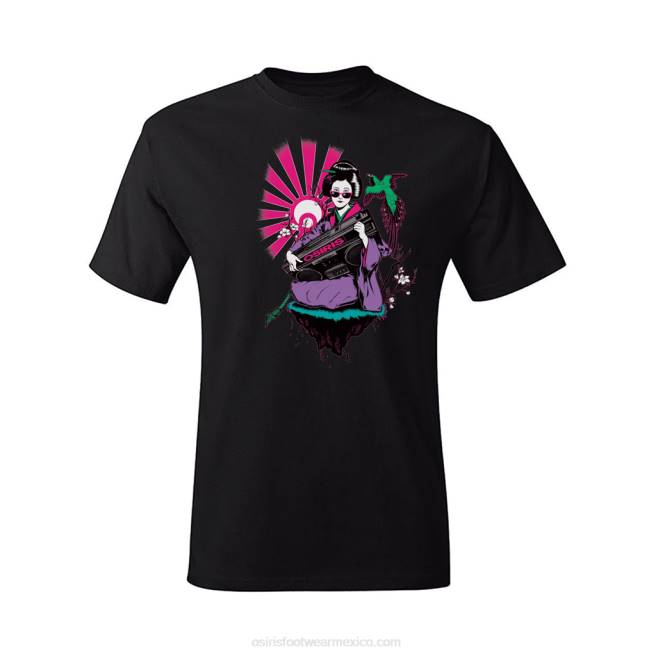 H22R45 camiseta geisha negra Osiris