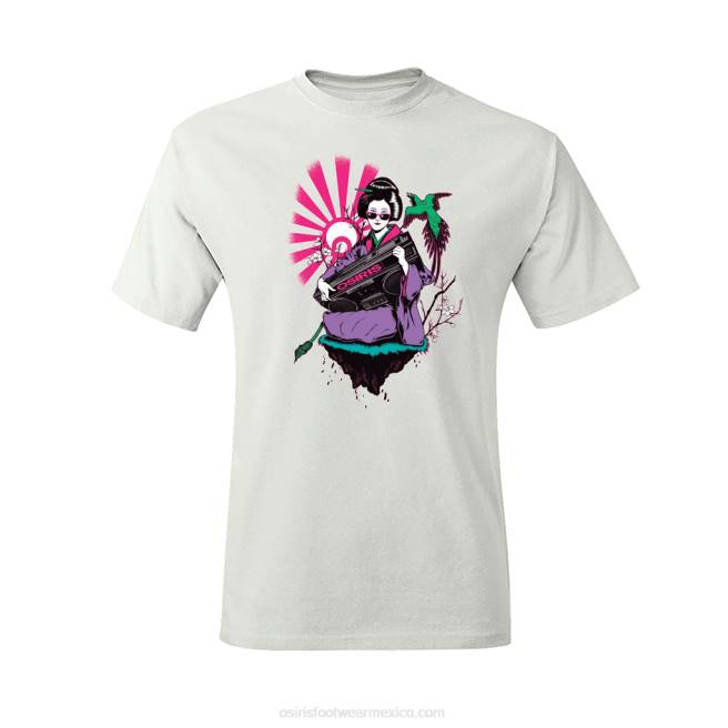 H22R46 geisha camiseta blanca Osiris
